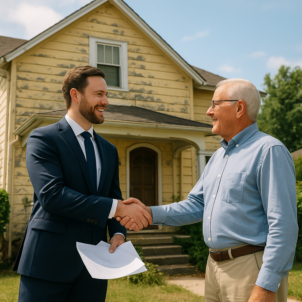 Real estate contract signing